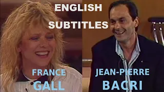 France Gall Is Funny • With Jean-Pierre Bacri (English Subtitles, 1987-04-27)