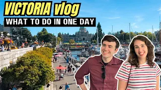 How to Spend ONE Day in VICTORIA, BC Downtown | Must-See & Unique Places | CANADA Vlog