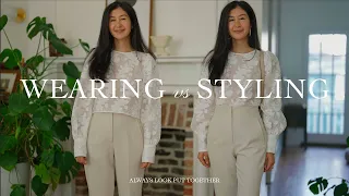 WEARING vs STYLING Clothes For Better Outfits