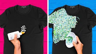 Genius Ways to Upgrade Your Old Clothes || Creative T-shirt Design Ideas