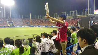 2018 4/4 ヤクルト ルパン→東京音頭→錨を上げて→バレンティン応援歌