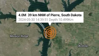 4.0 Earthquake STRIKES SOUTH DAKOTA'S CAPITAL