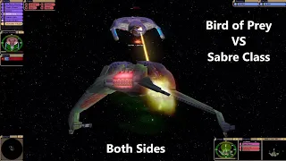 Sabre Class VS Klingon Bird of Prey | Both Sides | Star Trek Ship Battle | Star Trek Bridge Commande