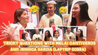 TRICKY QUESTIONS WITH MELAI CANTIVEROS AND JENNICA GARCIA (LAPTRIP SOBRA!) | CHAD KINIS VLOGS