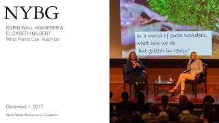 What Plants Can Teach Us - A Talk with Robin Wall Kimmerer