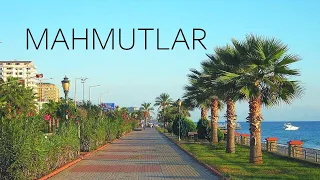 Mahmutlar, Turkey beach walking tour 4K | Summer 2023