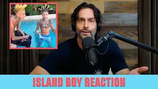 Chris D'Elia Reacts to the Island Boy Song