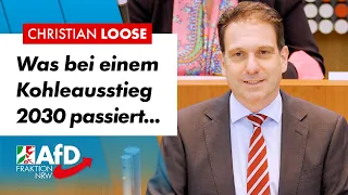 Schlimmstes Szenario für Grüne: Man hört auf sie. – Christian Loose (AfD)