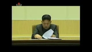 North Korean leader presides over memorial for father