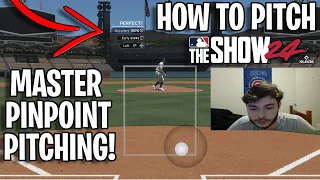 How To Pitch In MLB The Show 24! (Learning Pinpoint Pitching & Custom Practice)