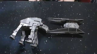 Star Wars Revell Build & play Tie Silencer & AT-M6 kit review