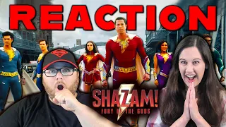 SHAZAM! Fury of the Gods SDCC trailer REACTION!! | Shazam 2 | Comic Con