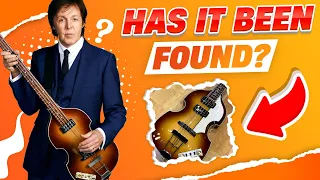 Paul McCartney's STOLEN Hofner Bass Guitar: Found?