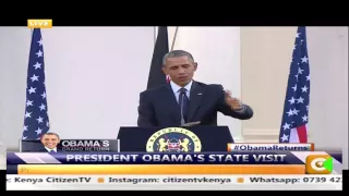 Obama  and Kenyatta on gay rights