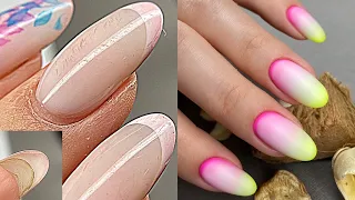 Маникюр / Почему у меня отслойки?💅 Дизайн ногтей из Instagram 💅 Градиент на ногтях