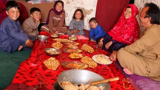 Eid Mubarak! 🌙🎉Happiness and Celebration of Eid Ramadan by Twins Family in Cave like 2000 years Ago