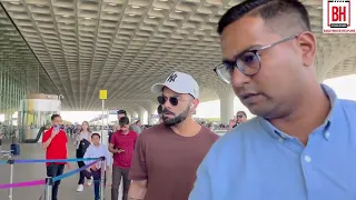 Virat Kohli Spotted At Mumabi Airport | #viratkohli #rcb #bollywoodhelpline #spotted