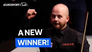 A Moment In History | Luca Brecel Wins It With Another Century! | Eurosport Snooker