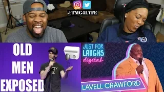 Josh Wolf Old Men Exposed - REACTION (Lavell Crawford - When My Mama Said Something, She Meant It)