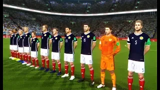 Scotland vs Portugal | PES 2018 Gameplay PC