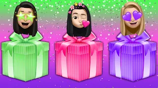 ВЫБИРАШКИ 🎁 ЗЕЛЁНЫЙ РОЗОВЫЙ ФИОЛЕТОВЫЙ ❤️ CHOOSE YOUR GIFT ✨ GREEN VS PINK VS PURPLE ❤️