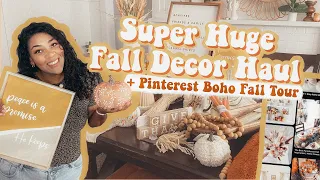 Boho Fall Decor Haul 2020 //  Boho Decor, Target, Home Goods, Hobby Lobby, Joanns, Fall Home Decor