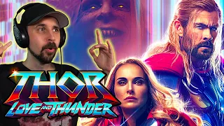 THOR LOVE AND THUNDER REACTION - First Time Watching