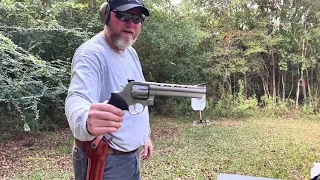 Range Day: Taurus 608  357MAG. 6 1/2” barrel.