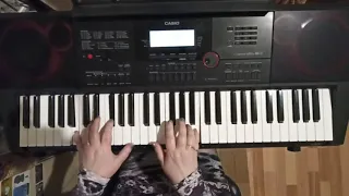 Dalida «Mourir sur scène» (a cover on a synthesizer)