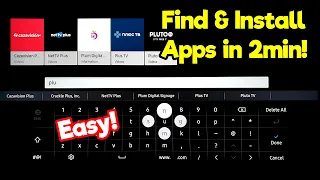 How To Easily Install Download Apps in 2mins on Samsung RU7100 Smart TV 4K! 📺
