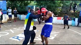 National boxer training