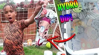 HOW TO HYDRO DIP FOOTBALL BOOTS!! | SOCCER CLEATS