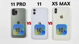 iPhone 11 Pro Vs iPhone 11 Vs iPhone Xs Max - SPEED TEST(2023)