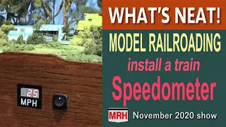 Install a track speedometer | December 2020 WHATS NEAT Model Railroad Hobbyist