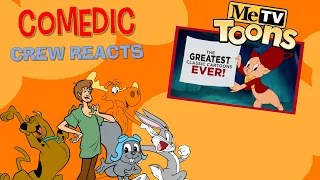 Comedic Crew Reacts: MeTV Toons Teaser Promo