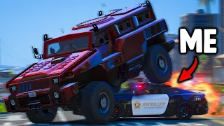 Indistructable Drag Truck In GTA 5 RP