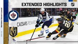 Winnipeg Jets vs Vegas Golden Knights Jan 2, 2022 HIGHLIGHTS