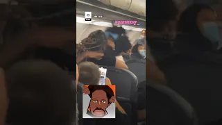 Spirit Airline Fight Sets Black People back 500 years! Aboriginal Ghetto Queens Brawl