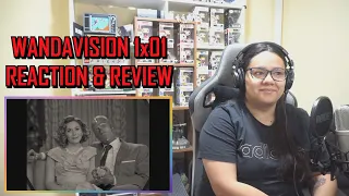 WandaVision 1x01 REACTION & REVIEW "Filmed Before a Live Studio Audience" S01E01 | JuliDG