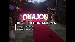 Angren shahar qorabog mahallasida onajon uchun tabrik, ona kasalman demang