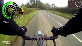 Stockley Way Descent With scary speed wobble