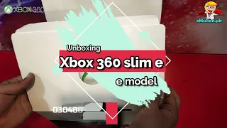 Xbox 360 Slim e model unboxing with gameplay Limited stock