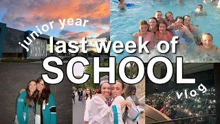 LAST WEEK OF SCHOOL VLOG🥹📚(junior year 23-24)