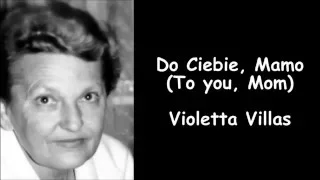 Violetta Villas - Do Ciebie, Mamo (To you, Mom) [EN, PL, Sub] (New Version)  (With Subtitles/CC)