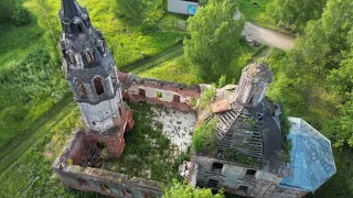 Заброшенные храмы Тейковского и Лежневского районов Ивановской области