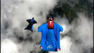 EPIC 4K Slowmotion Wingsuit cloud surfing!