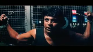 Shivrajkumar Scold and Challenge To Police For Arresting Scene | Best Scenes from Kannada Movie