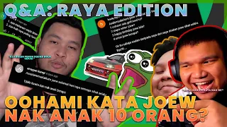 😨"JOEWS NAK ANAK BERAPA"?!?! - Q&A💬 W/ OOHAMI & NABIL!