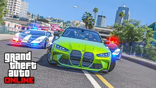 НЮХАЧ! ПОГОНЯ ЗА BMW M4 2021 ГОДА В GTA 5 ONLINE!