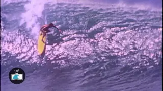 Gerry Lopez surfing Pipeline from Super Session